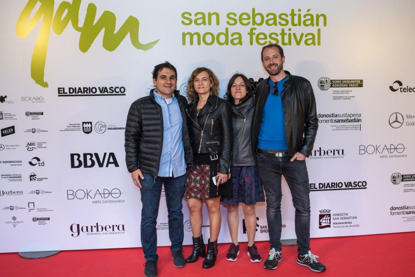 Photocall de los desfiles comercios multimarca que se celebró el Sábado por la mañana en el Museo San Telmo