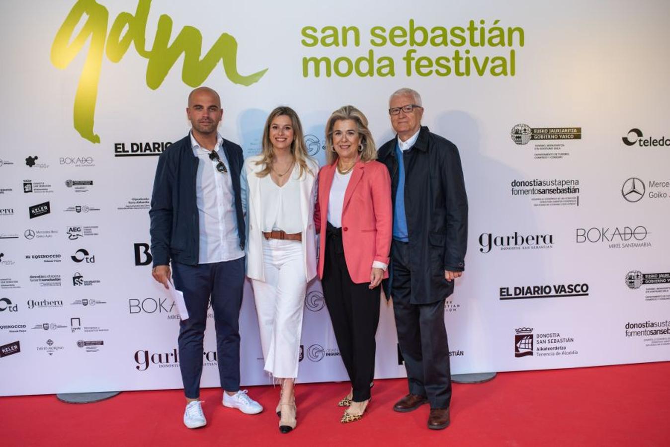 Photocall de los desfiles comercios multimarca que se celebró el Sábado por la mañana en el Museo San Telmo