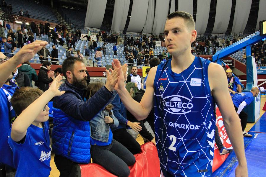 El GBC-Delteco ha perdido 77-87 ante el Baskonia en casa.