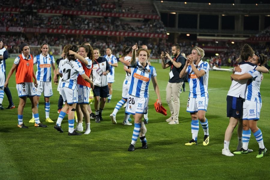 La Real Sociedad hace historia al vencer en la final de la Copa de la Reina ante el Atlético Madrid. 