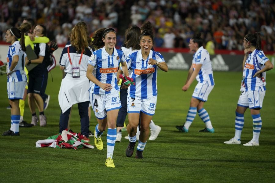 La Real Sociedad hace historia al vencer en la final de la Copa de la Reina ante el Atlético Madrid. 