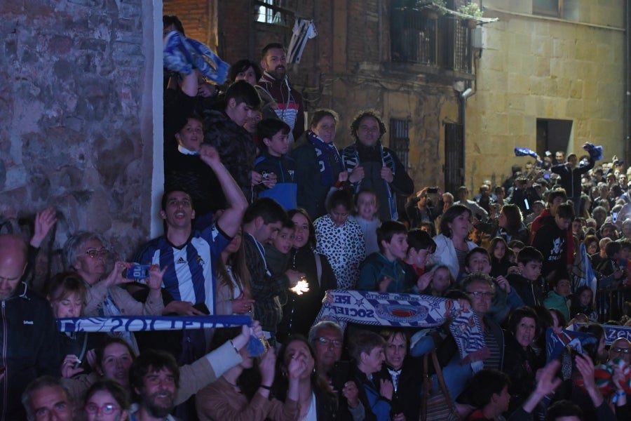 Niños y mayores se han acercado hasta la Trini para vivir la final de la Copa de la Reina 