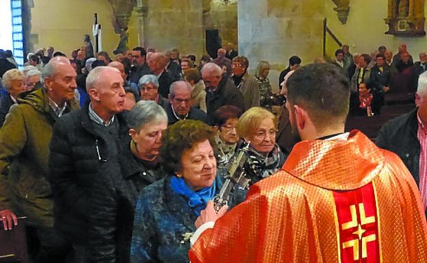 Reciente celebración del día de Santa Cruz en la parroquia. 