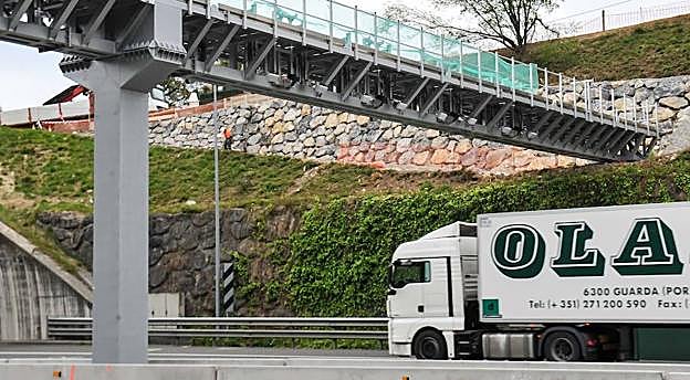 El arco de Astigarraga entrará en funcionamiento mañana.