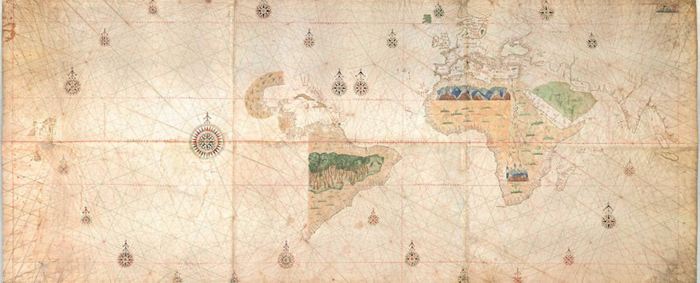 El Instituto Geográfico ha reunido una colección de cartas náuticas relacionadas con la expedición de Magallanes y el Cano en el V centenario de la vuelta al mundo.