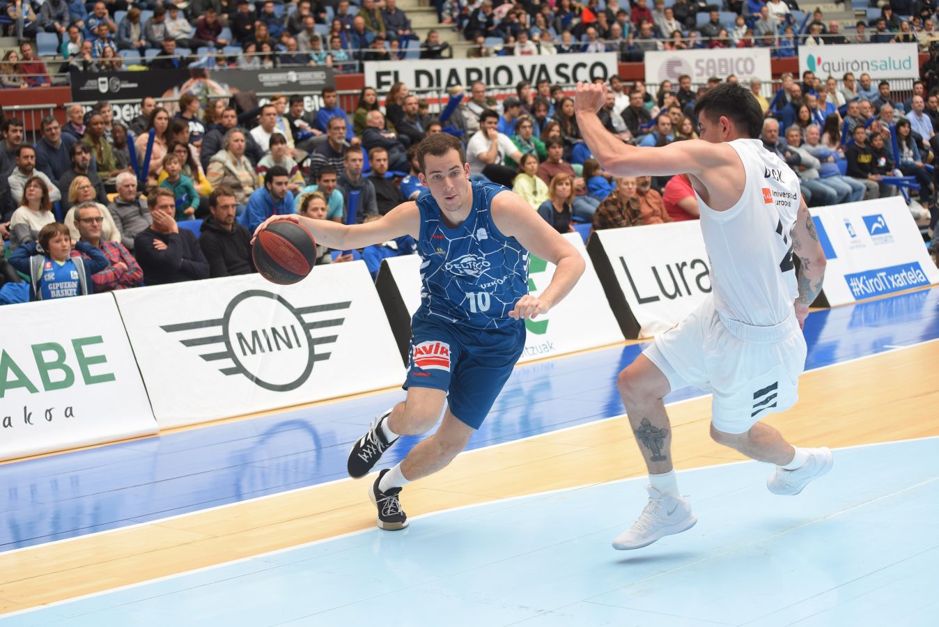 El Gipuzkoa Basket no ha podido con el líder de la competición y pese a la gran segunda vuelta realizada es equipo de LEB Oro