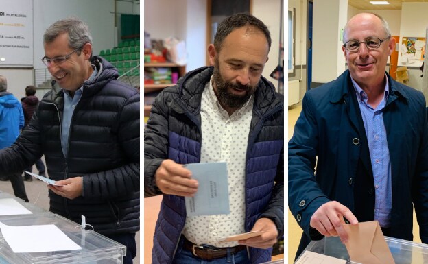 26M Elecciones en Gipuzkia: Los candidatos guipuzcoanos llaman a la participación