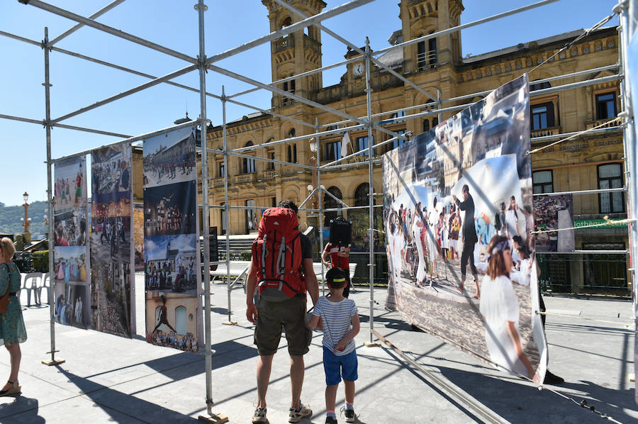 Este viernes ha comenzado una nueva edición del festial Olatu Talka que llena las calles de San Sebastián de actividades y eventos para todos los públicos