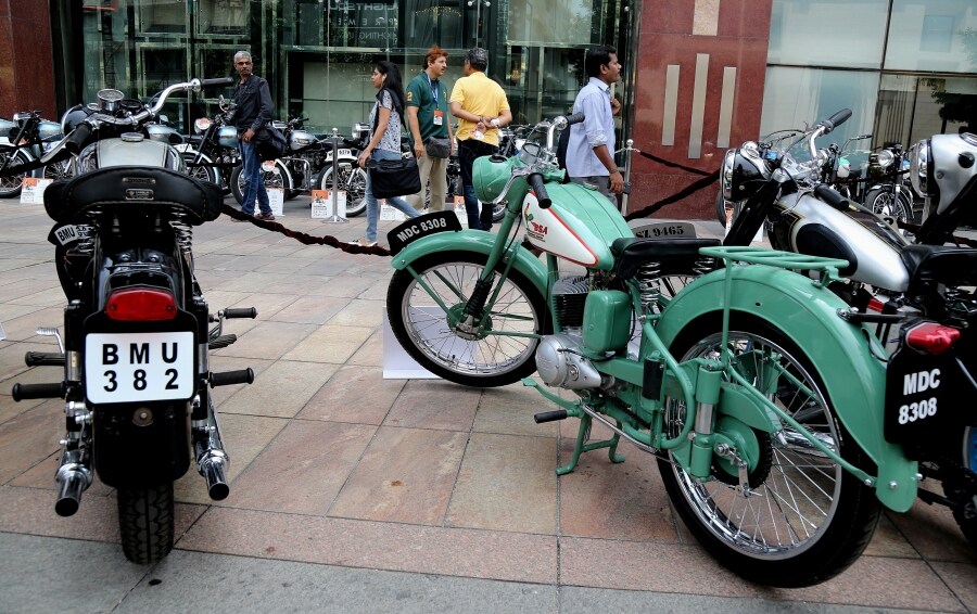 Bangalore celebra la Semana Internacional de la Motocicleta, en la que han participado hasta 63 países de todo el mundo para exhibir las mejores motocicletas, concebidas entre principios de 1900 hasta finales de los 80. 