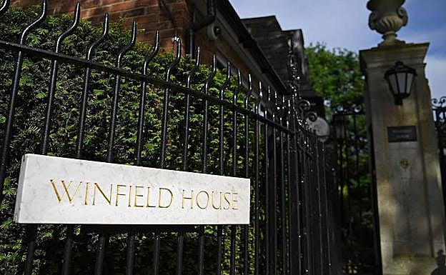 Residencia del embajador estadounidense en Reino Unido. 