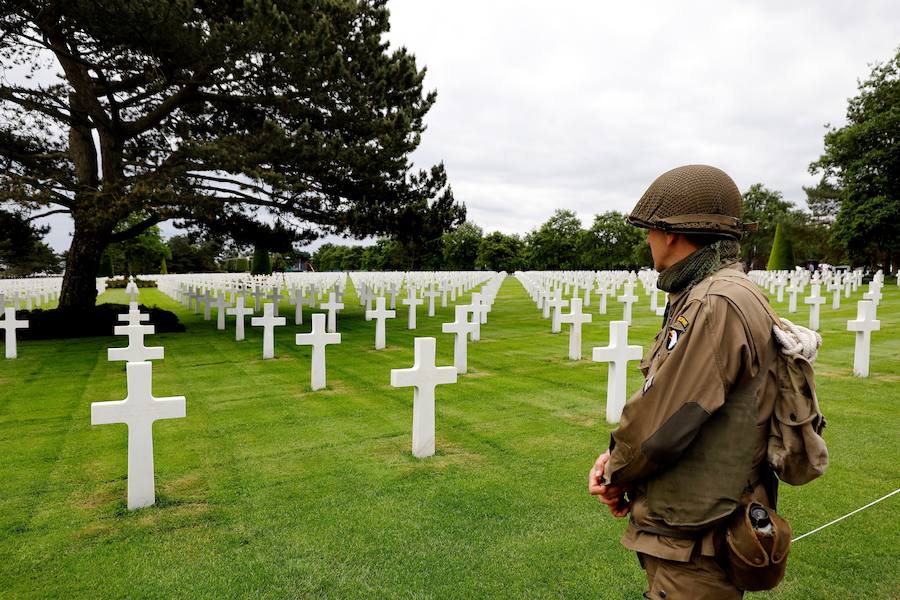 Este jueves, 6 de junio, se celebra el 75 aniversario del Desembarco aeronaval en Normandía, la mayor operación de este tipo en la historia y momento clave de la Segunda Guerra Mundial. Más de 300.000 personas, entre ellas casi 500 veteranos, han llegado a Francia para las principales conmemoraciones.