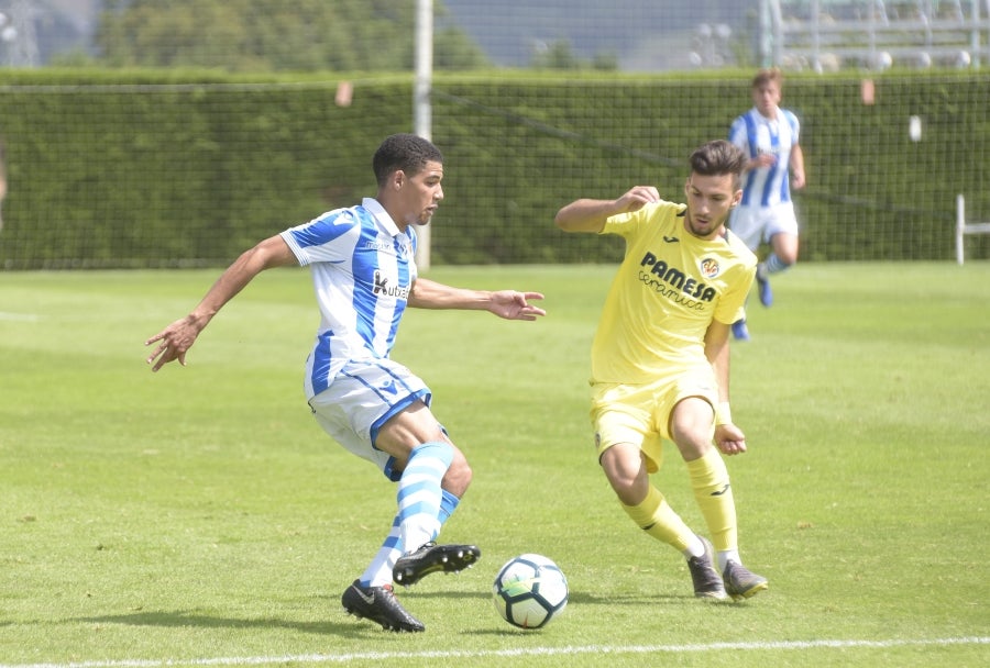 Los juveniles de la Real Sociedad han caído eliminados (4-1) en cuartos de final de la Copa del Rey frente al Villarreal en Zubieta. Los de Jon Mikel Arrieta no han podido completar la remontada. 