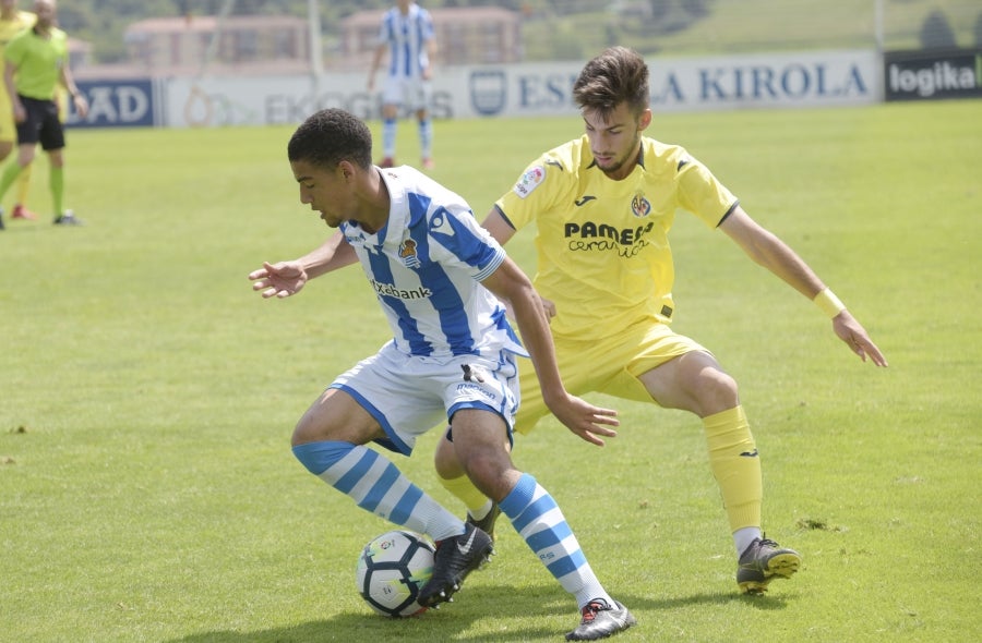 Los juveniles de la Real Sociedad han caído eliminados (4-1) en cuartos de final de la Copa del Rey frente al Villarreal en Zubieta. Los de Jon Mikel Arrieta no han podido completar la remontada. 
