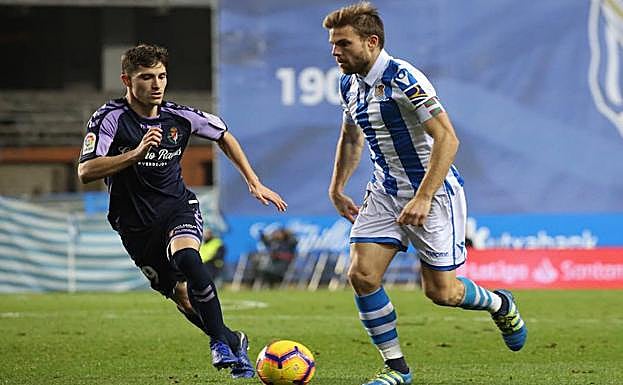 Illarramendi, esta temporada ante el Valladolid. 