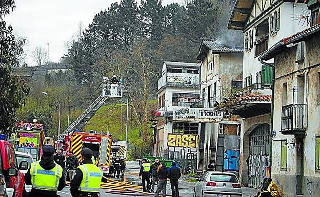 Un hombre al que conocían como Goyo murió en marzo en el incendio provocado en El Infierno de Donostia. 