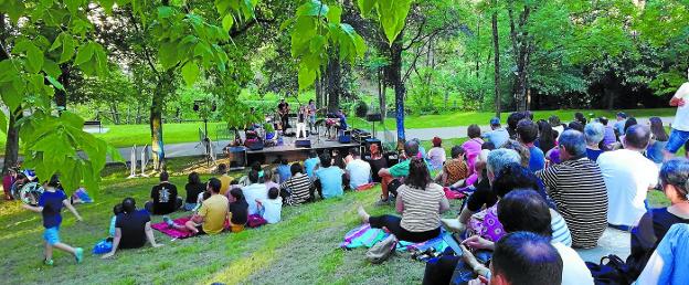 Música y naturaleza se unirán mañana de nuevo en el parque de Harizti