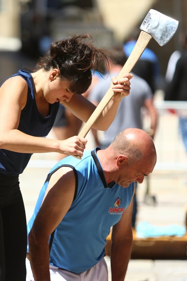 Deportes rurales, música y espectáculos han llenado las calles del municipio con buen ambiente y tradición.