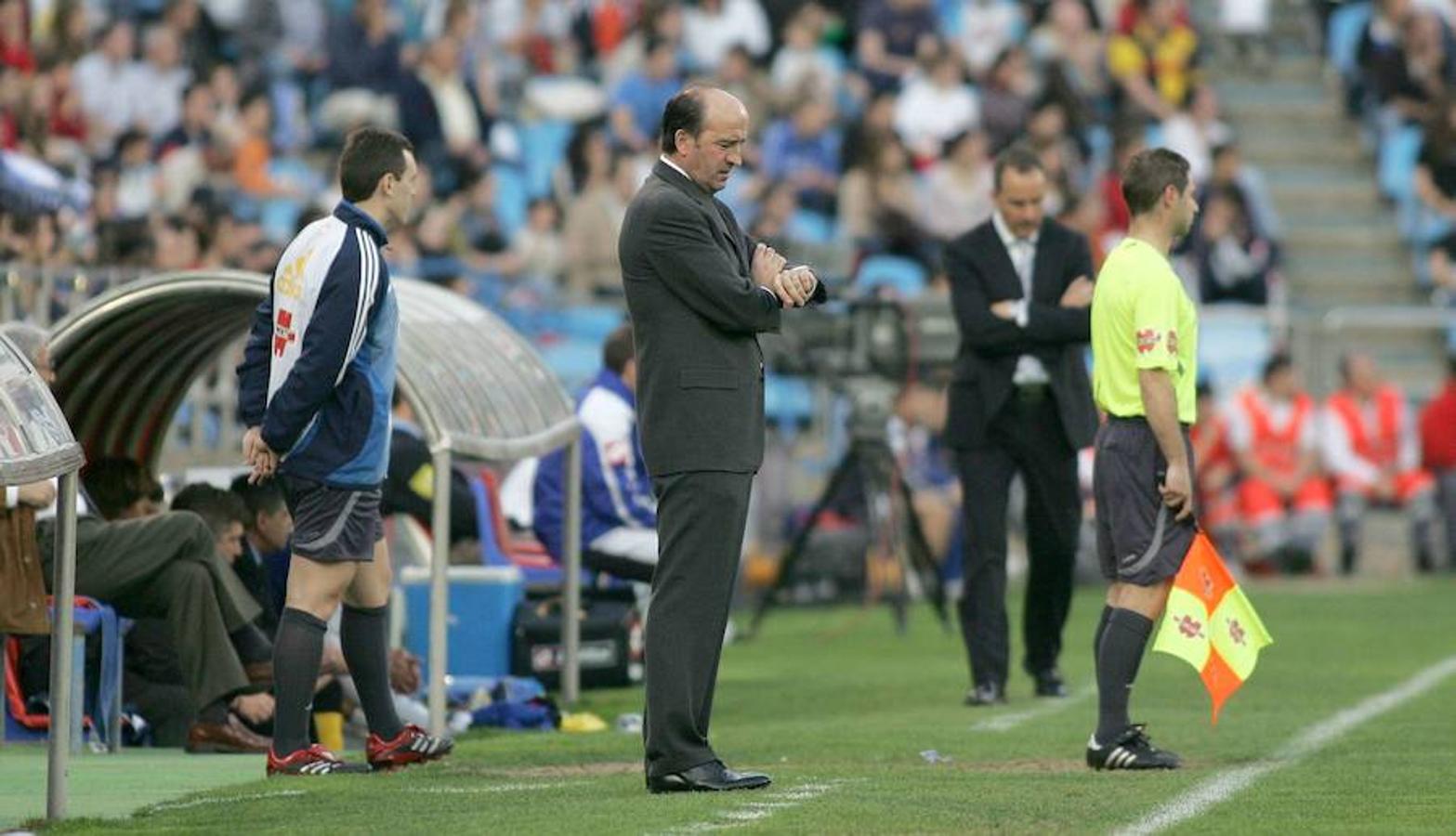 Miguel Ángel Lotina en los 31 partidos al frente de la Real Sociedad promedió una media de 1,06 puntos.