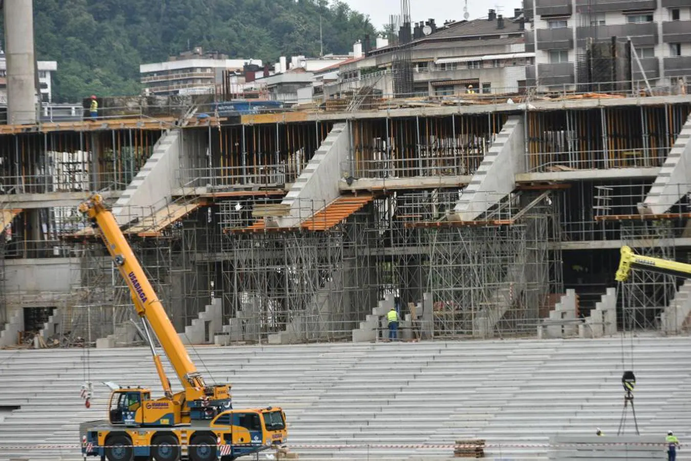 Fotos: La grada Norte luce su anillo superior | El Diario Vasco