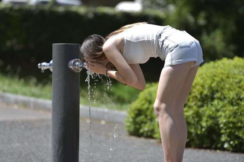 Fotos: La ola de calor en Gipuzkoa, en imáganes
