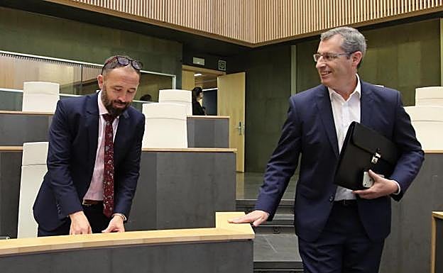 Itxaso y Olano, el viernes en el pleno de investidura