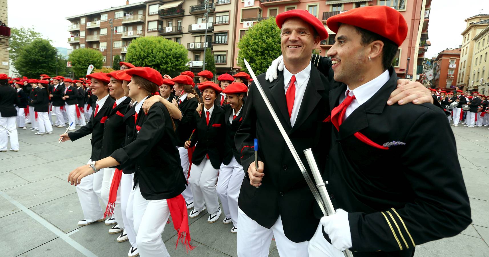 Fotos: El Alarde público, en imágenes