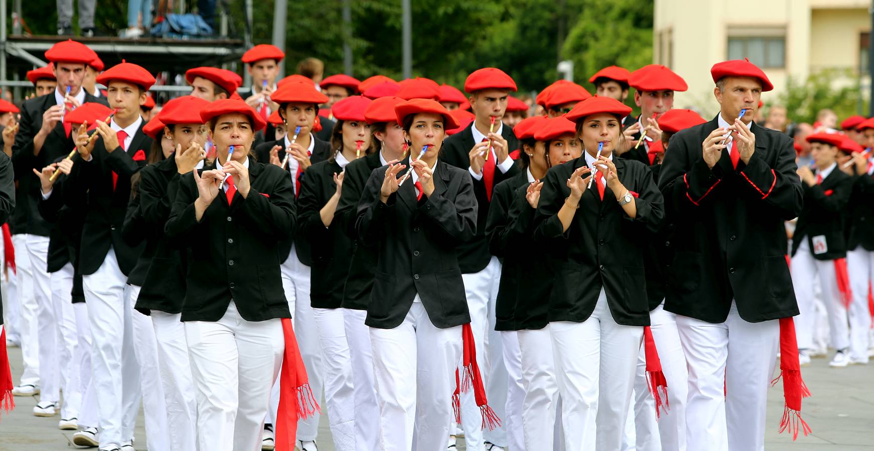 Fotos: El Alarde público, en imágenes
