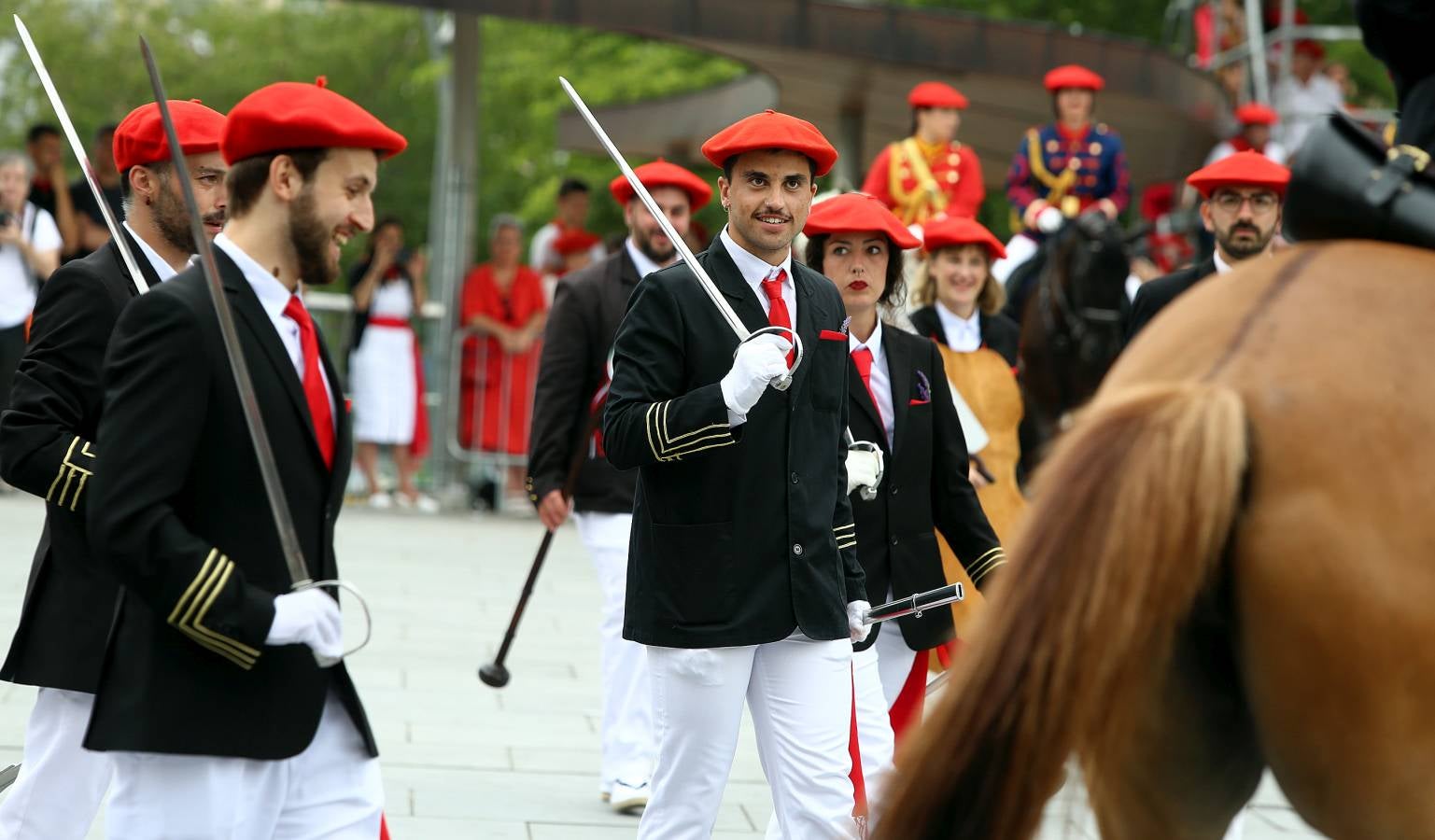 Fotos: El Alarde público, en imágenes