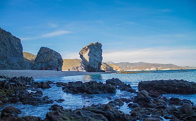 Playa de los Muertos, en Carboneras (Almería).