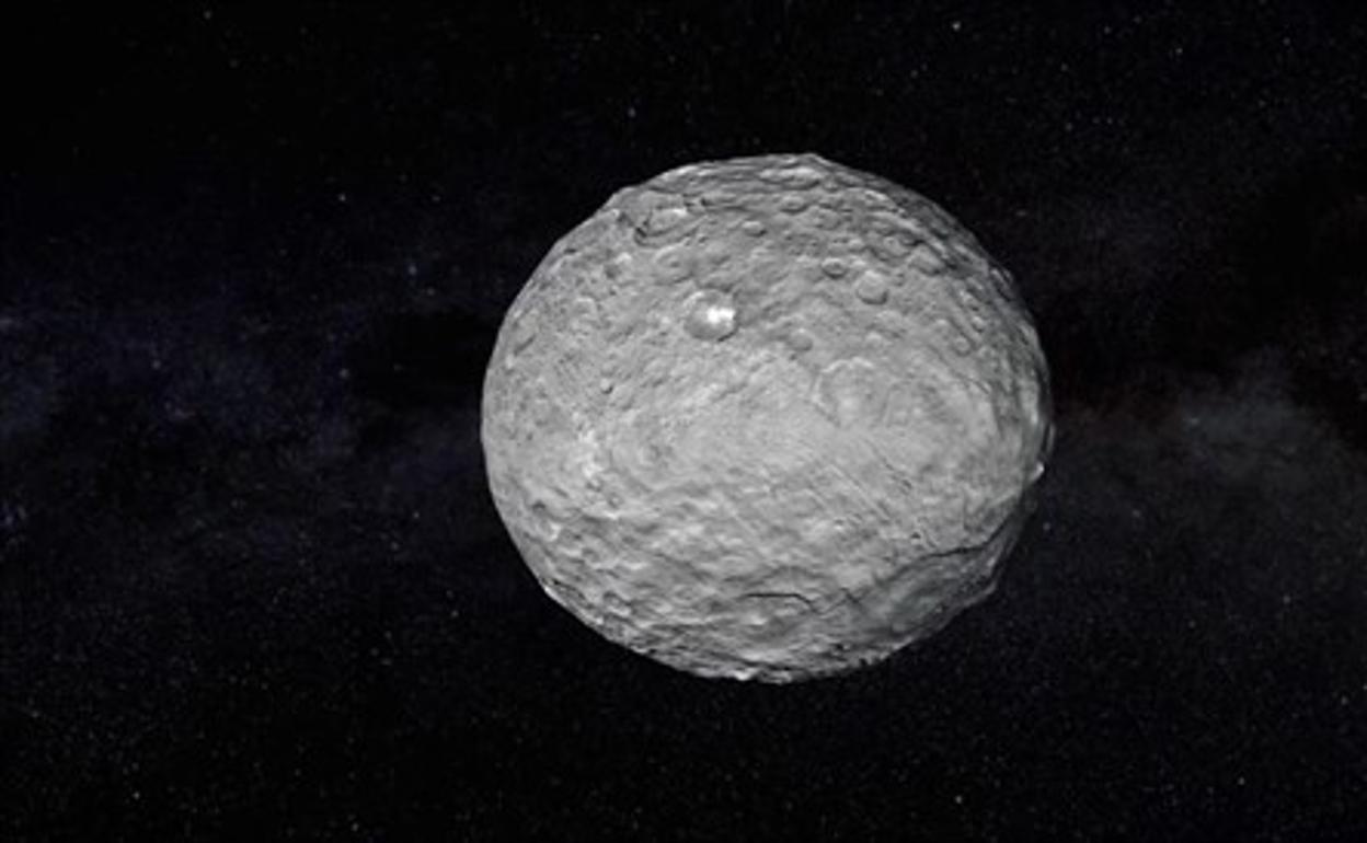 Hallan pruebas de que el planeta enano Ceres se está arrugando