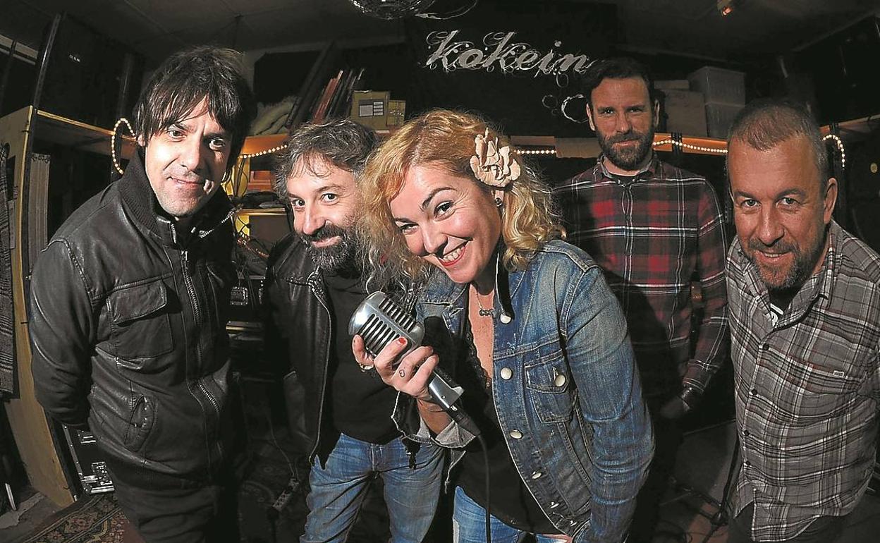 Kokein. El grupo eibartarra visitará Elgoibar con un formato reducido formado por tres de sus miembros.