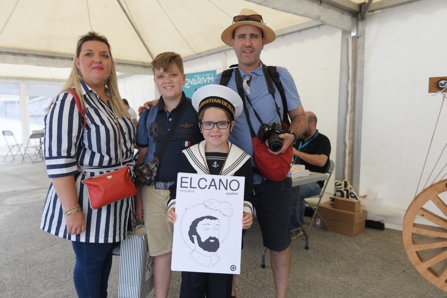 Fotos: Club Elcano espera en el puerto de Getaria