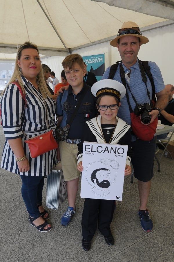 Fotos: Club Elcano espera en el puerto de Getaria