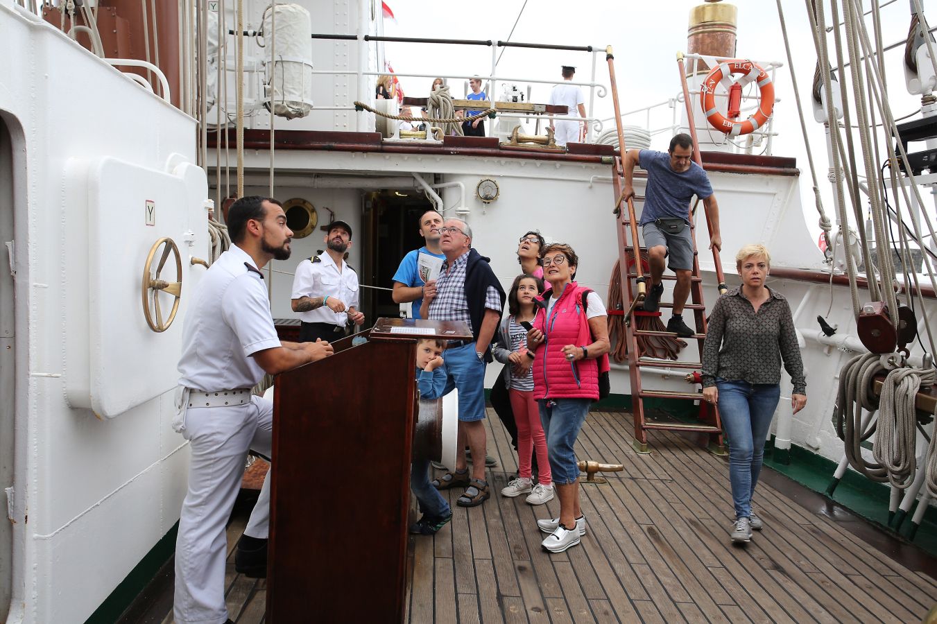 Fotos: «Todos a bordo»