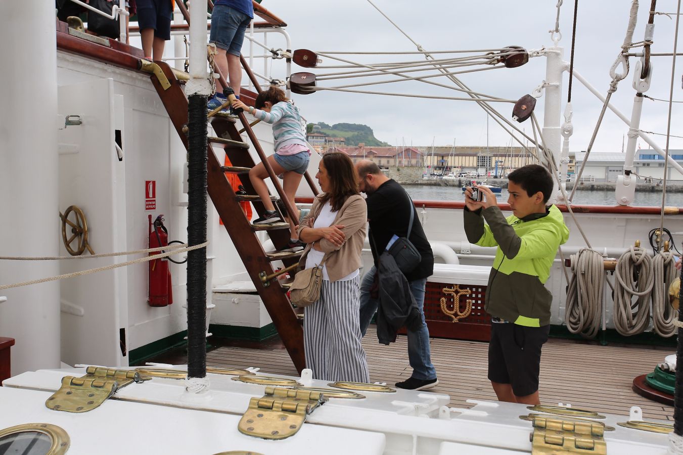 Fotos: «Todos a bordo»
