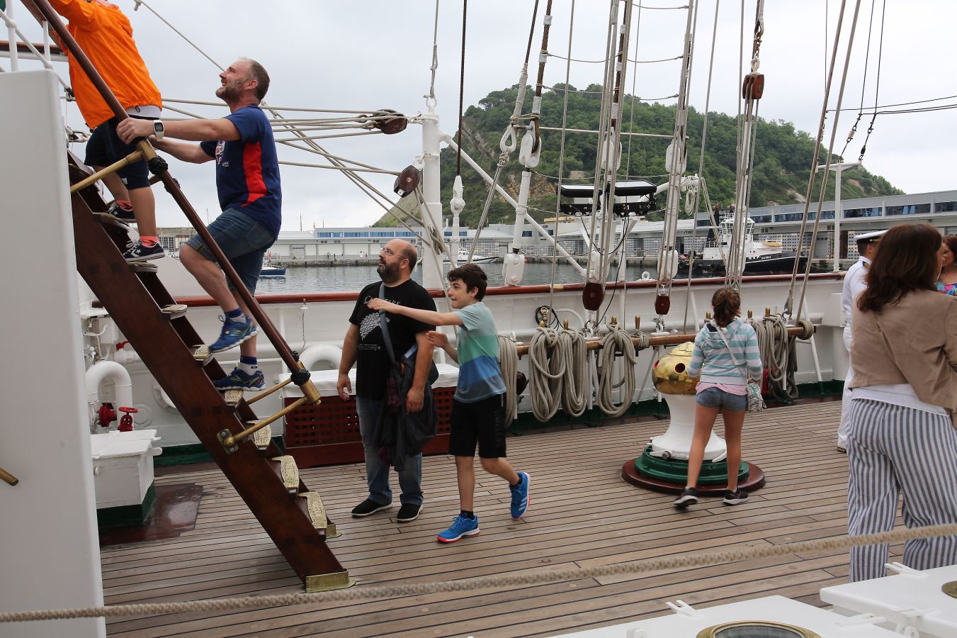 Fotos: «Todos a bordo»