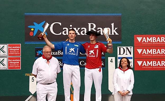 Altuna III, campeón del cuatro y medio en Pamplona