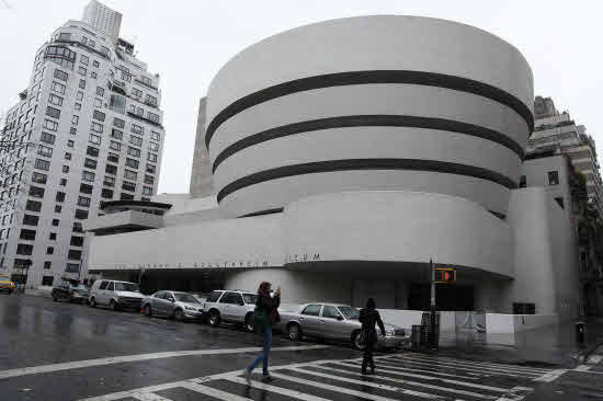 New Yorkeko Guggenheim museoa. 
