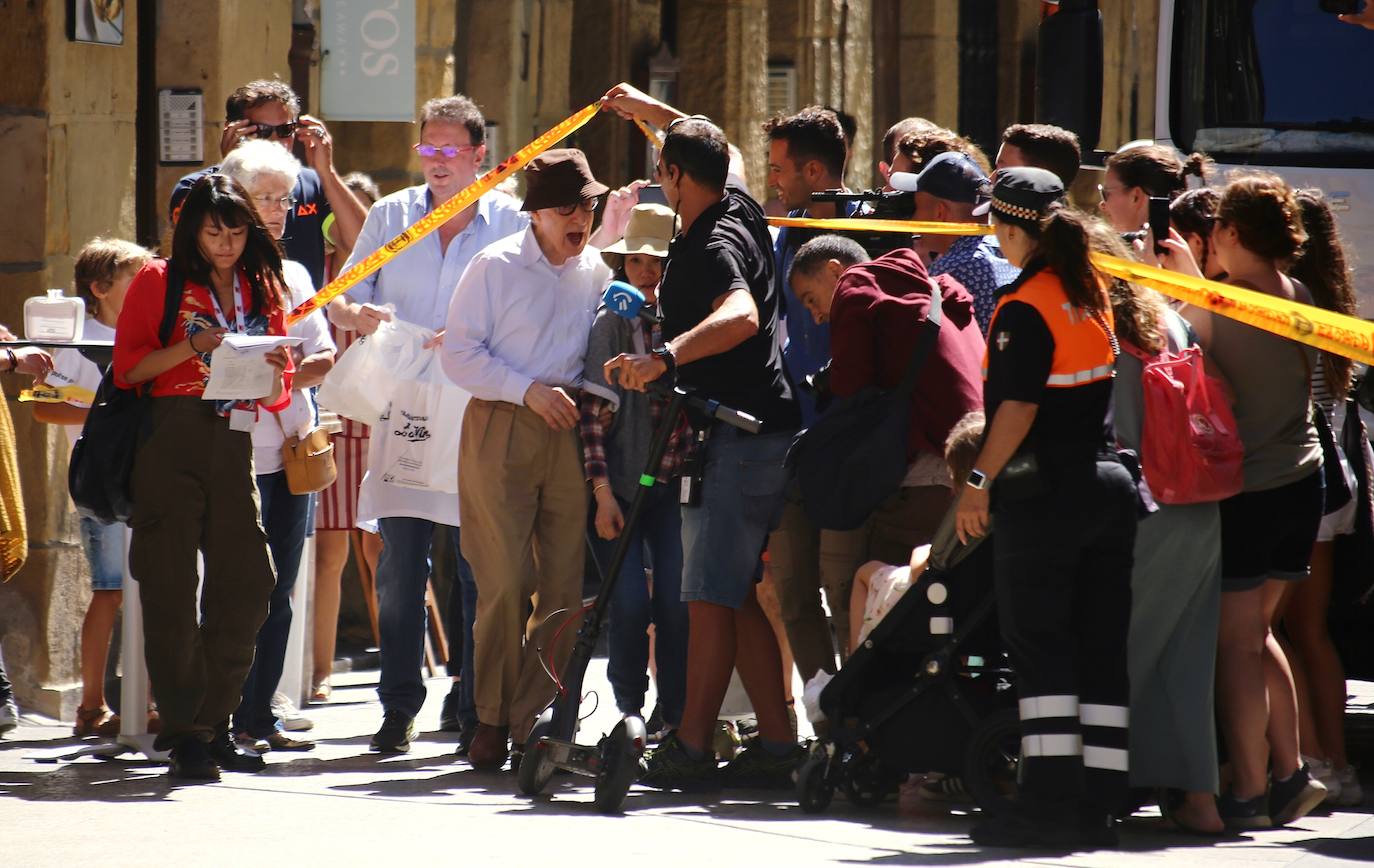 Fotos: Arranca el rodaje de Woody Allen en San Sebastián