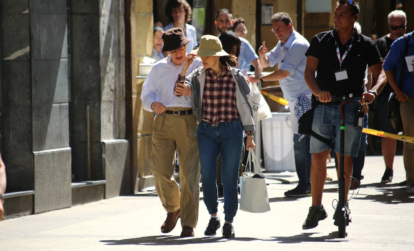 Fotos: Arranca el rodaje de Woody Allen en San Sebastián