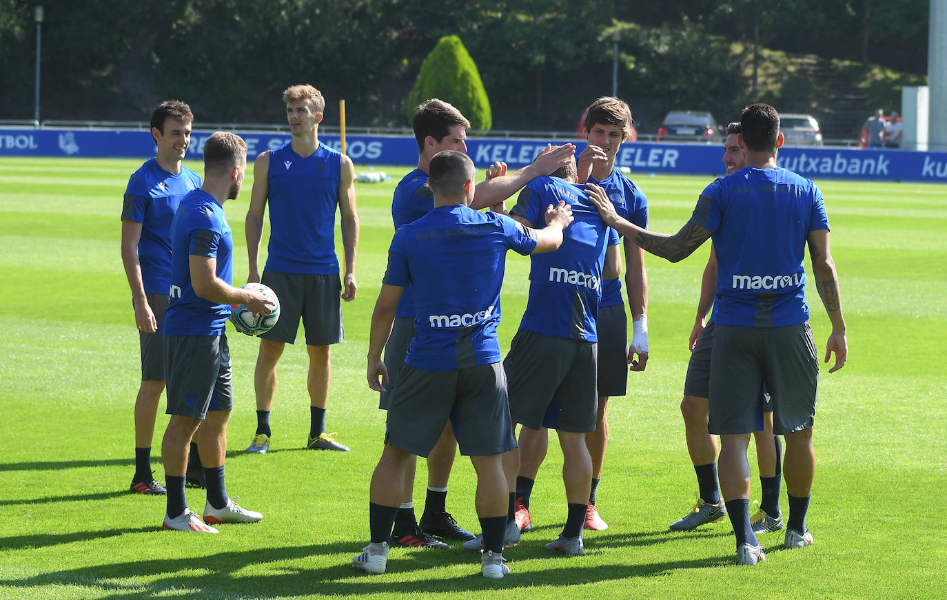 Fotos: La Real Sociedad sigue con su preparación de cara a la campaña 2019/20