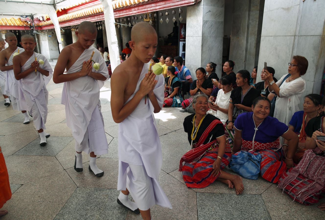 Fotos: Los nuevos monjes budistas
