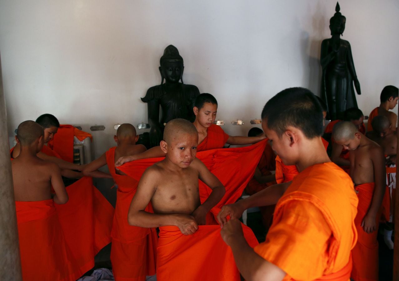 Fotos: Los nuevos monjes budistas