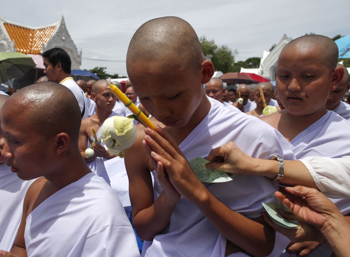 Fotos: Los nuevos monjes budistas