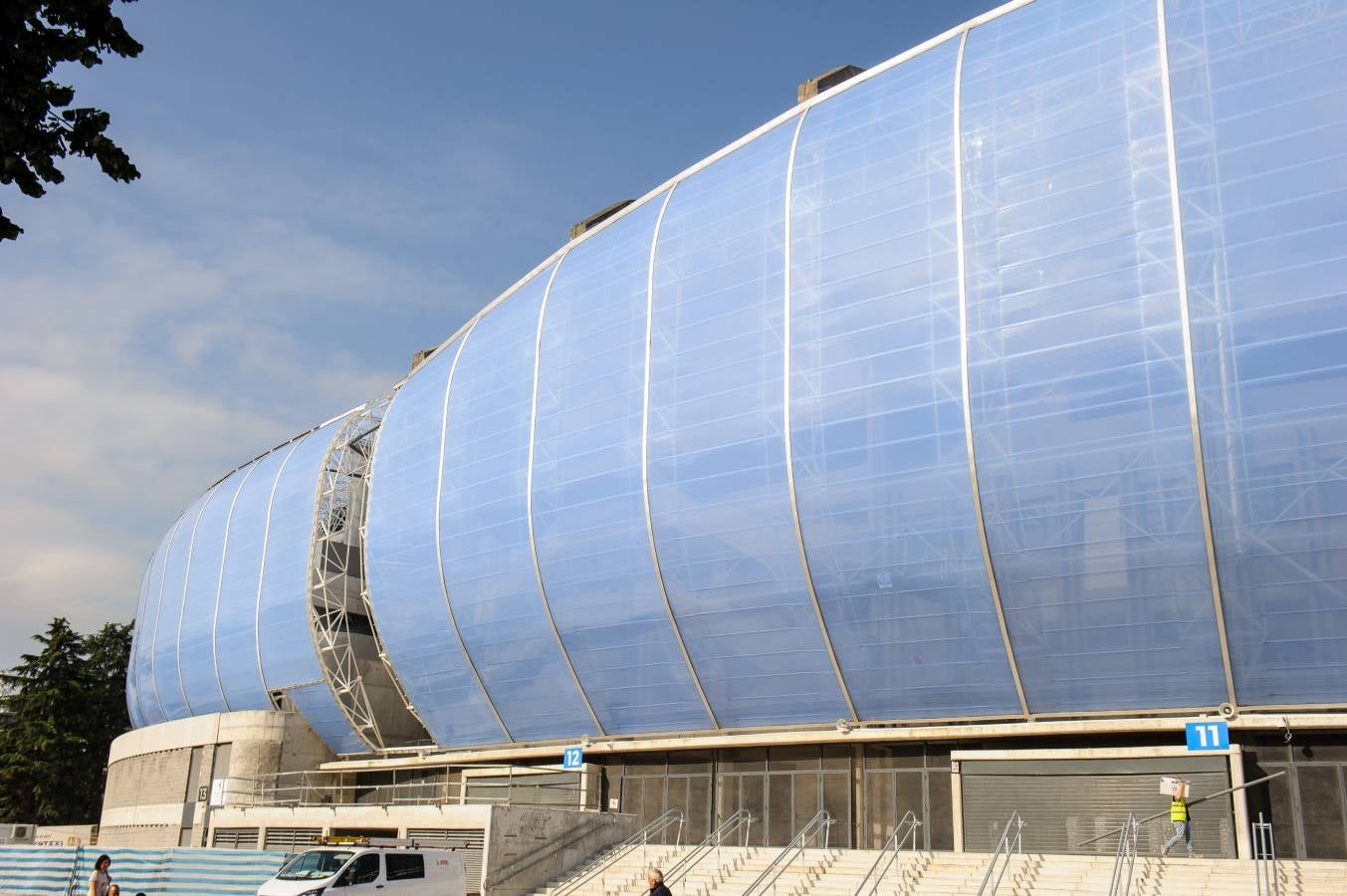 El campo de la Real Sociedad sigue tomando forma.