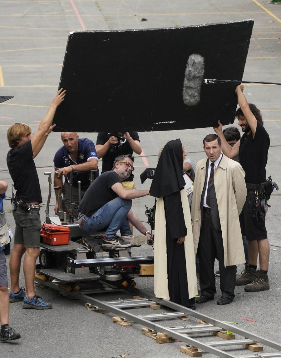 Fotos: Rodaje de &#039;La línea invisible&#039; en Irun