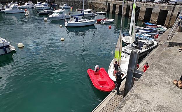 Imagen de la embarcación que ha arrollado a los niños.