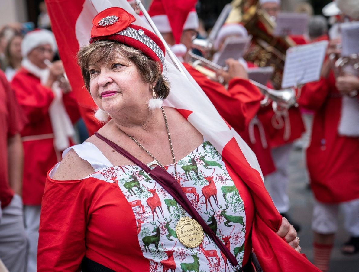Fotos: ¿Papá Noel en verano?