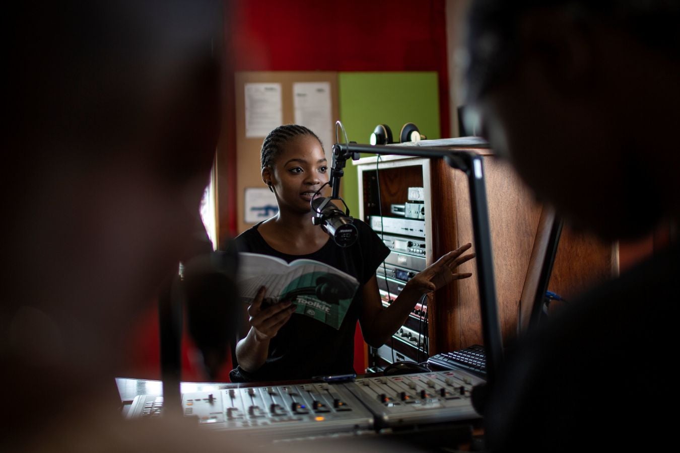 Fotos: La radio para denunciar la violencia