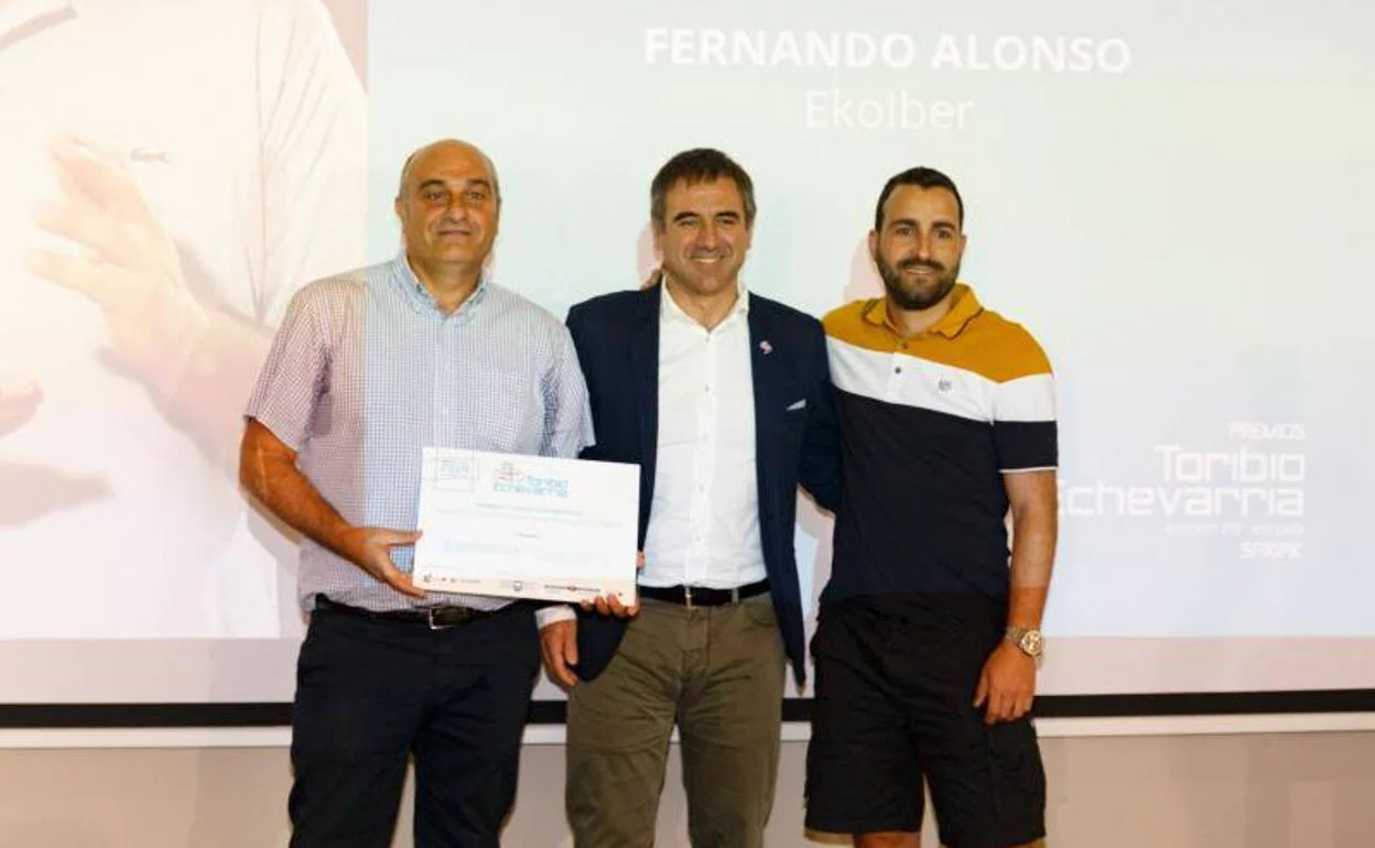 Fernando Alonso, socio de Ekolber: «El premio Toribio Echevarria nos va a dar mucho prestigio»